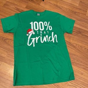 Grinch Christmas holiday tee shirt